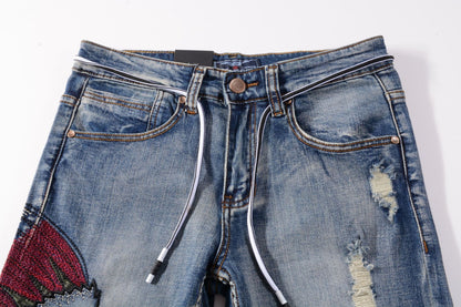 tomahawk threaded jeans (straight leg fitted)