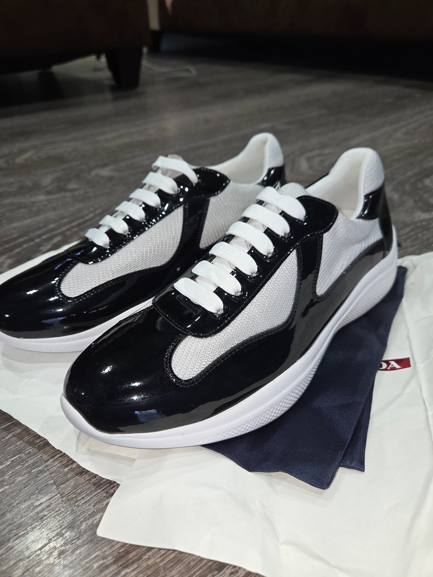 Prada America's cup sneaker (no box)