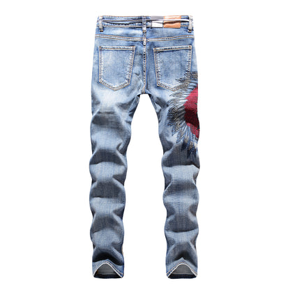 tomahawk threaded jeans (straight leg fitted)