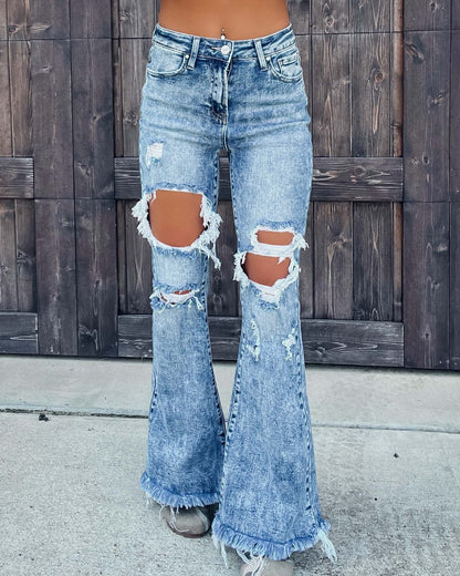 Women's flared vintage Jeans