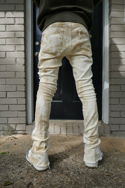 Sin in peace "Milky Way" Stacked  Denim (1 Of 1) handcrafted