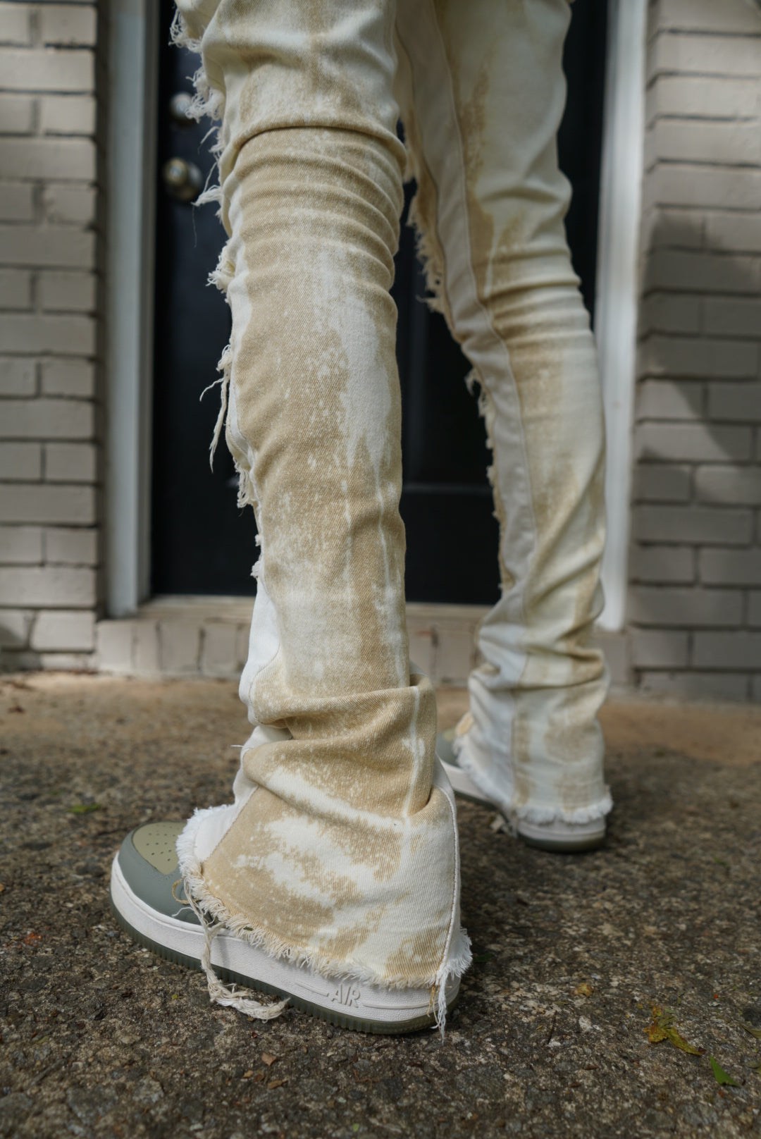 Sin in peace "Milky Way" Stacked  Denim (1 Of 1) handcrafted