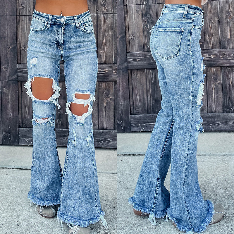 Women's flared vintage Jeans